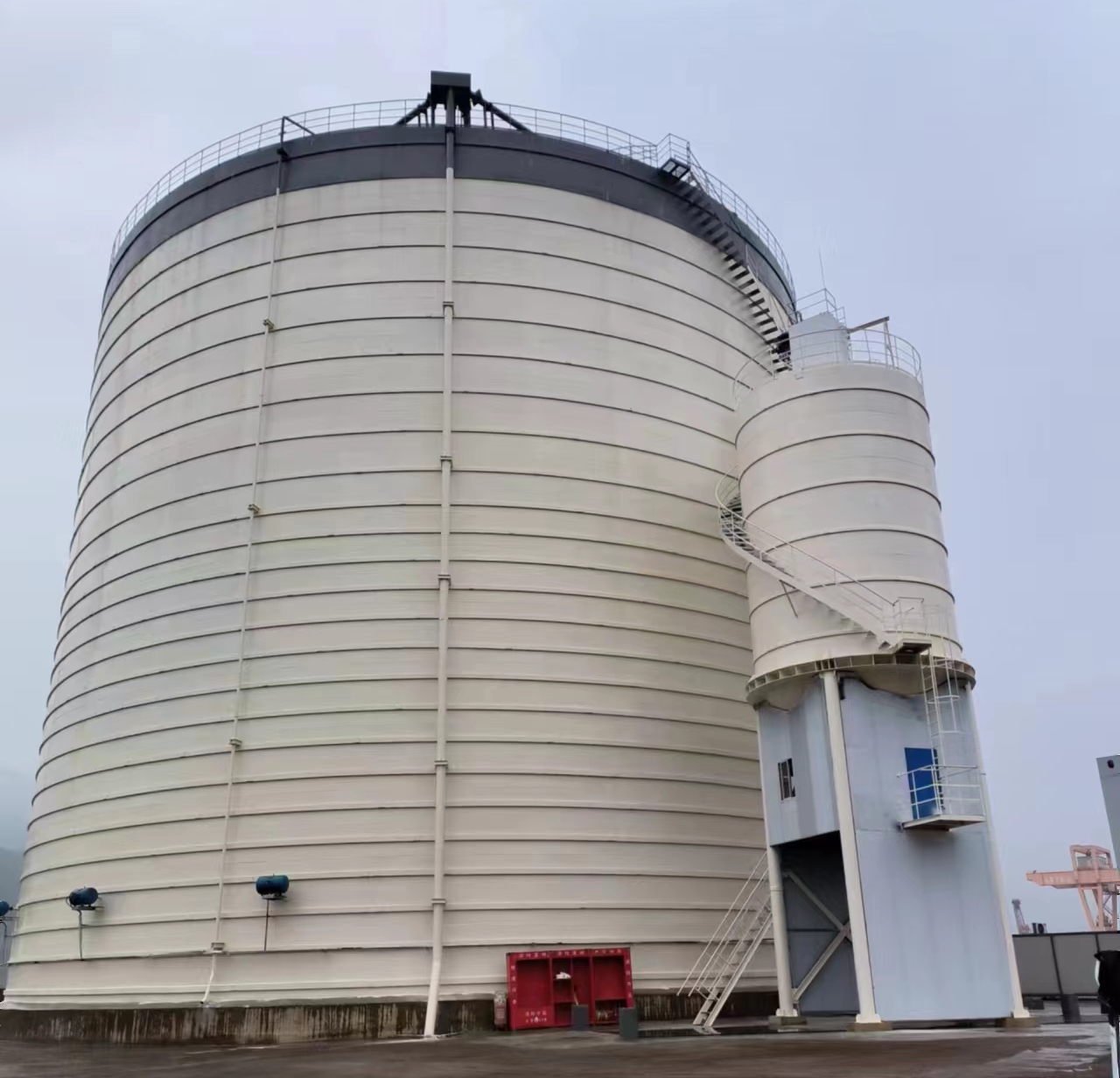 宁国10万吨水泥钢板库